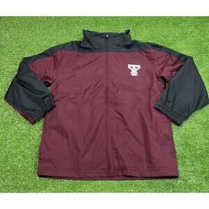 Vintage Texas A&M Jacket Youth Kids 4-5 Aggies Y2K Alt Logo Maroon EUC Full Zip